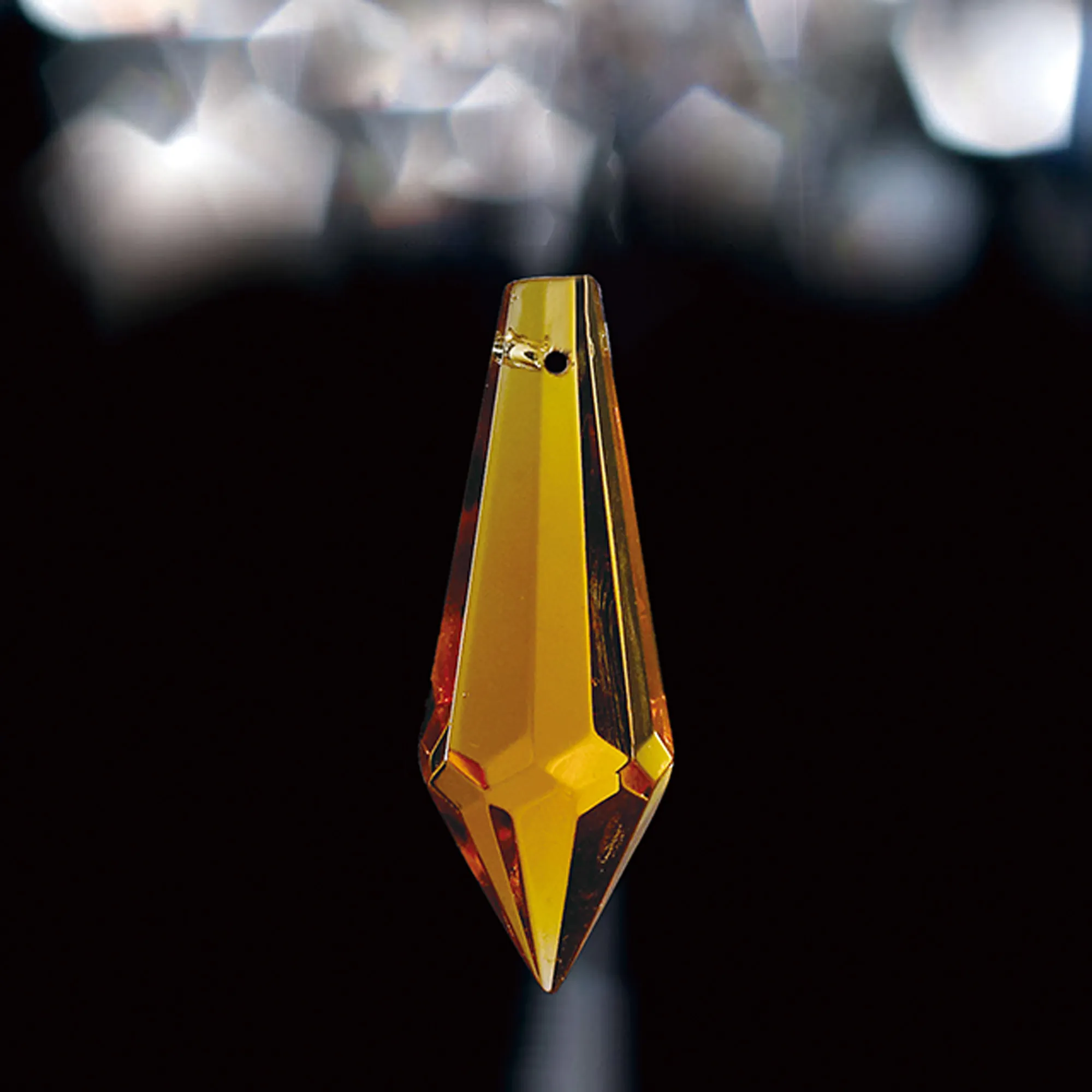 C70053  Crystal Drop Without Ring 36mm
